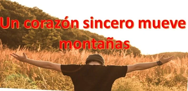 oracion con manos extendtdas